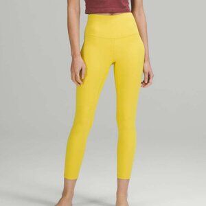 Lululemon Women's Align High-Rise Pant 25" Leggings - Yellow